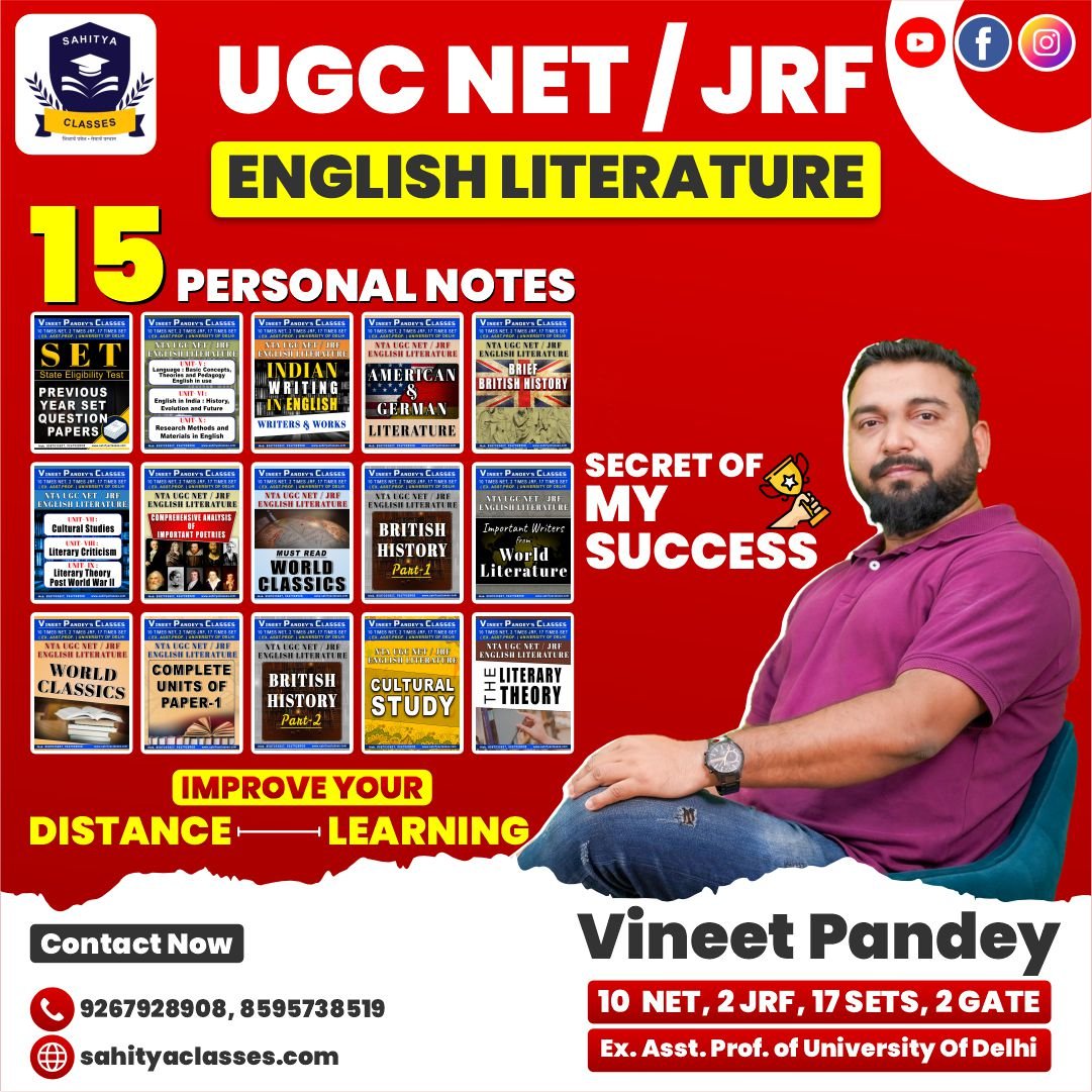 UGC NET English Literature 15 Books