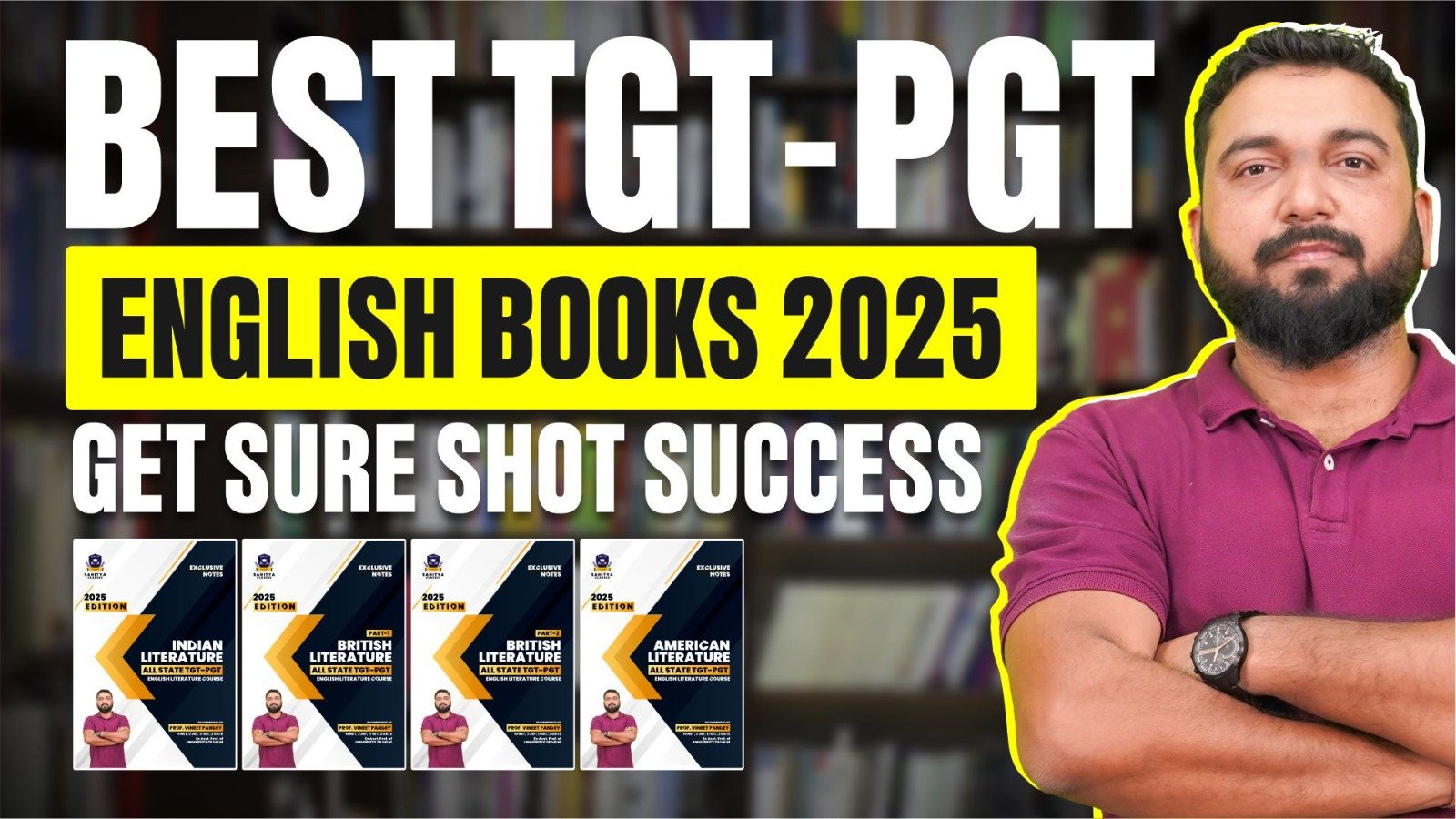 Best TGT-PGT English books 2025: Get sure-shot success!